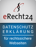 Impressum mit eRecht24 erstellt